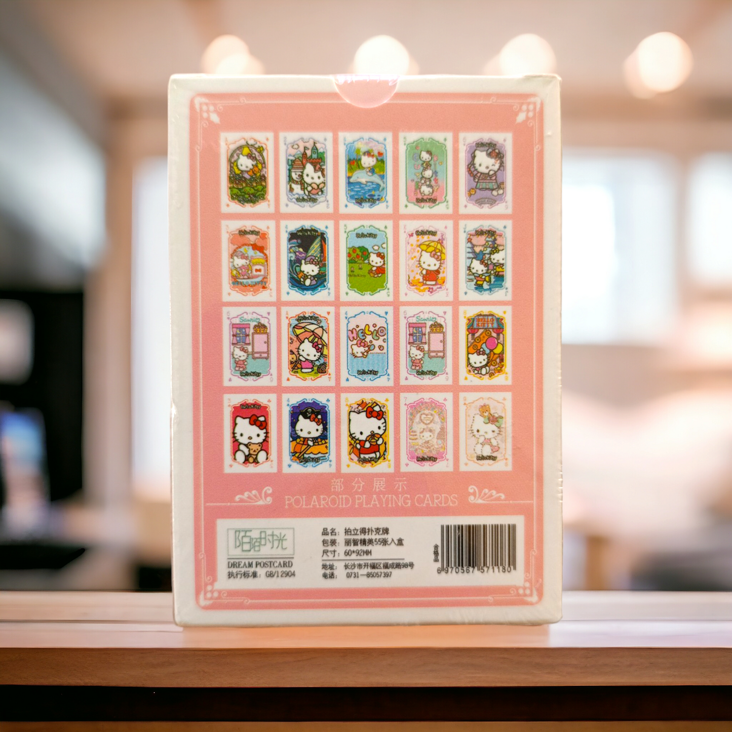 Juego de cartas naipe Hello Kitty