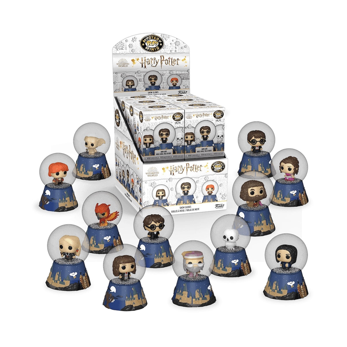 Cajita sorpresa esfera de cristal Harry Potter 6 cm