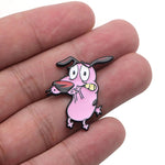 Pin Coraje Perro Cobarde