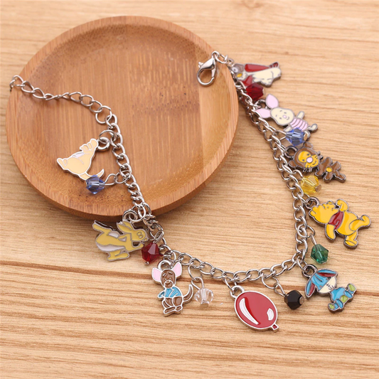 Pulsera dijes Winnie Pooh