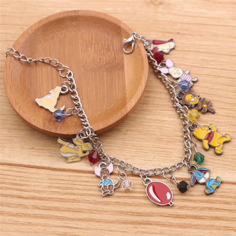 Pulsera dijes Winnie Pooh