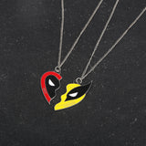 Set de collares Deadpool y Wolverine BFF