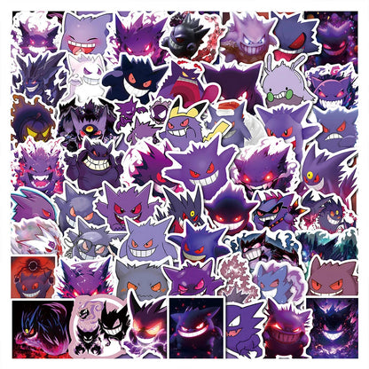Set de 50 stickers de Gengar