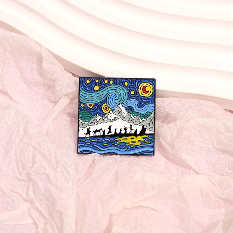 Pin Señor de los Anillos x Van Gogh
