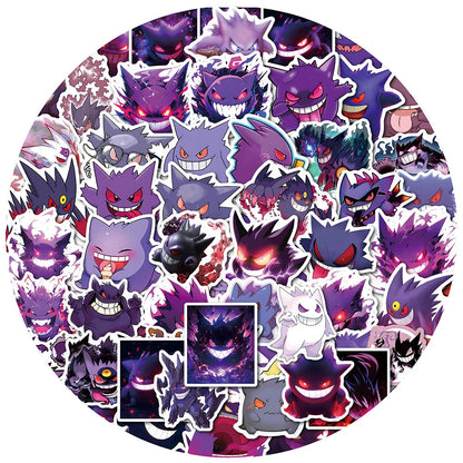 Set de 50 stickers de Gengar