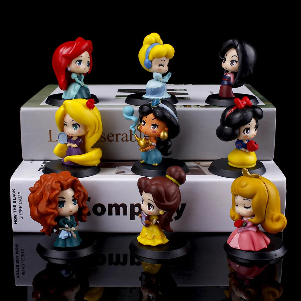 Set de 9 princesas Disney