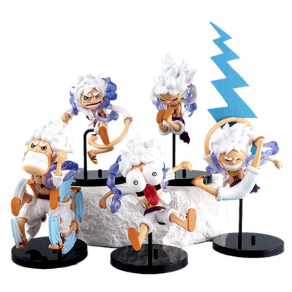 Set de figuras One Piece Gear 5