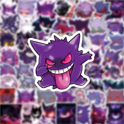 Set de 50 stickers de Gengar
