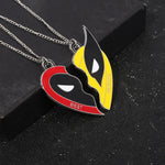 Set de collares Deadpool y Wolverine BFF