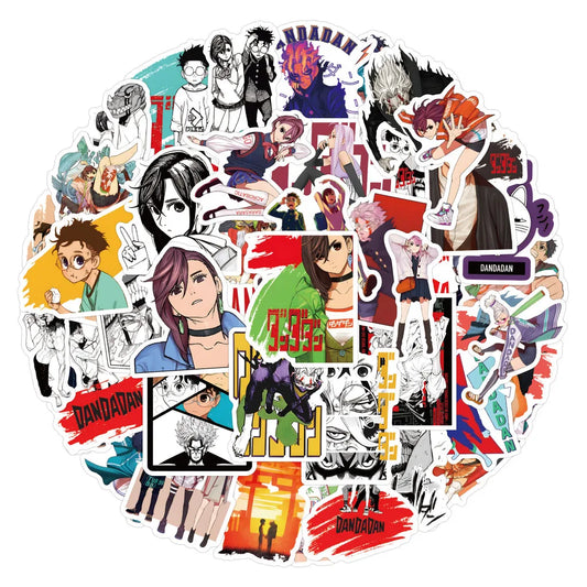Set de 50 stickers Dan Da Dan