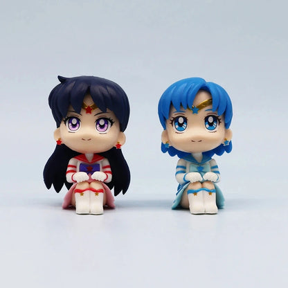 Set de 6 figuras Sailor Moon 8 cm