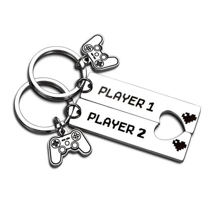 Set de llaveros Player 1 & Player 2