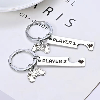 Set de llaveros Player 1 & Player 2