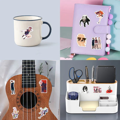 Set de 50 stickers Dan Da Dan