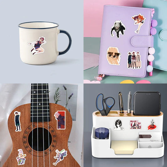 Set de 50 stickers Dan Da Dan