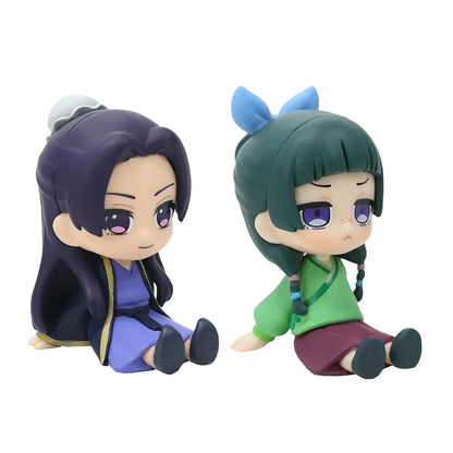 Set de figuritas Maomao y Jinshi de Los diarios de la Boticaria 6 cm