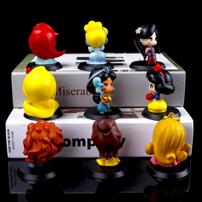 Set de 9 princesas Disney