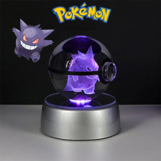 Lámpara Pokebola de Gengar