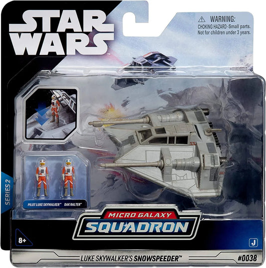 Figura Star Wars Micro Galaxy Squad Luke Skywalker's Snowspeeder