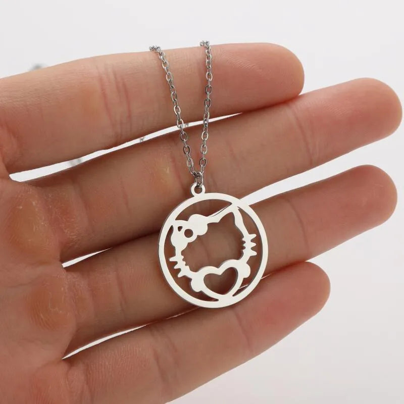 Collar Hello Kitty acero inoxidable