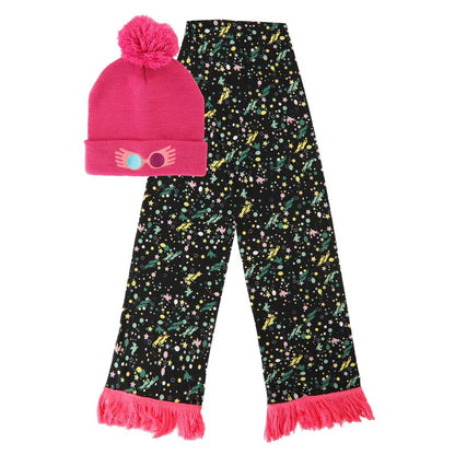 Set original de gorro y bufanda Luna Lovegood