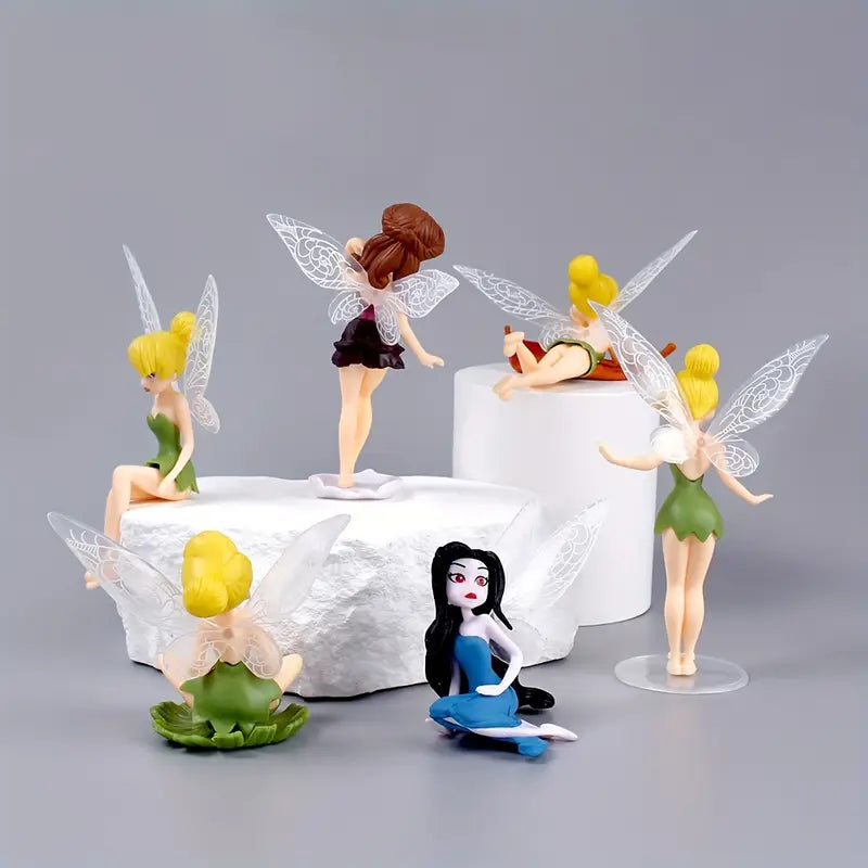 Set de 6 figuras de Campanita