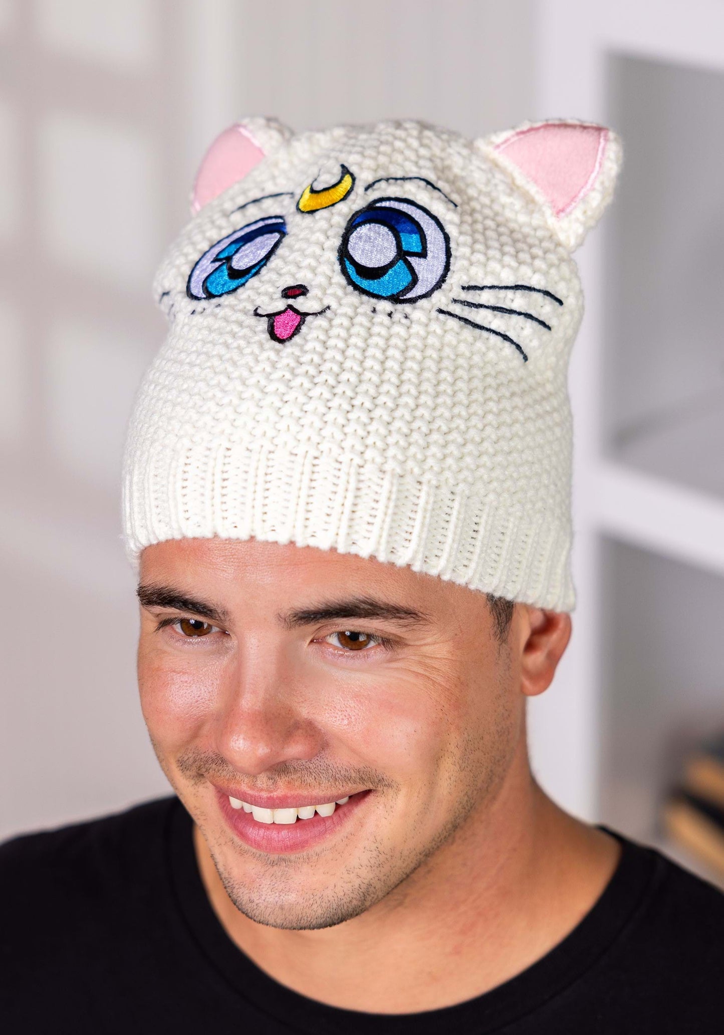 Gorro original Artemis tejido de Sailor Moon