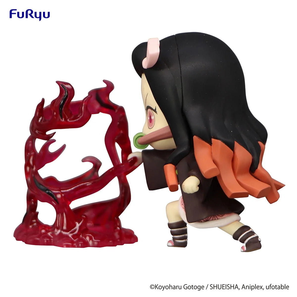 Figura original sujetadora de Nezuko Kamado de Demon Slayer 7 cm