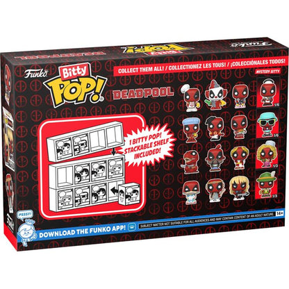 Set de 4 minifiguras Funko Bitty Pop! de Deadpool