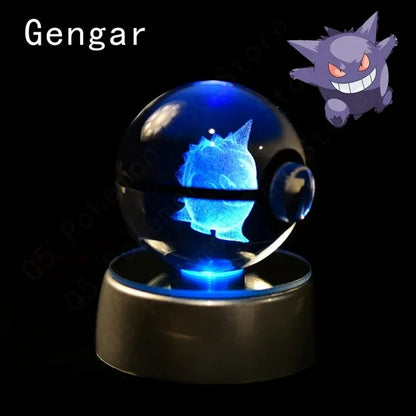 Lámpara Pokebola de Gengar