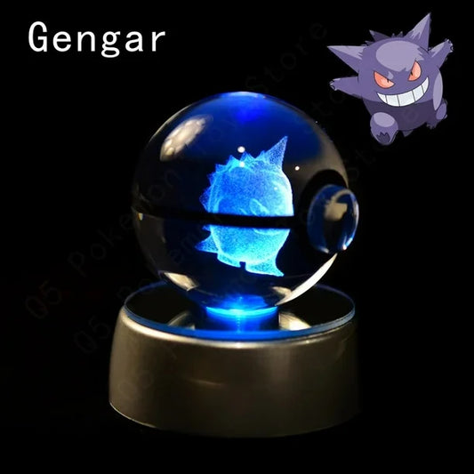 Lámpara Pokebola de Gengar