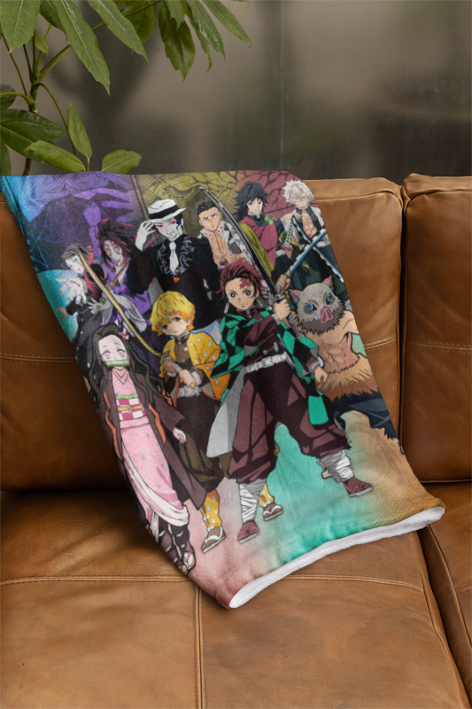 Cobija Kimetsu no Yaiba 150 cm x 130 cm