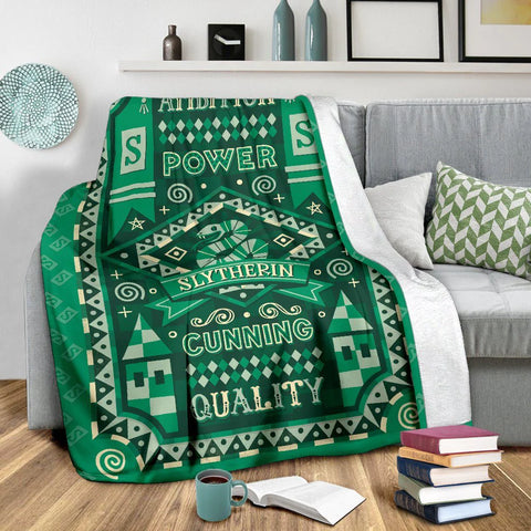 Cobija Slytherin 130 cm x 100 cm