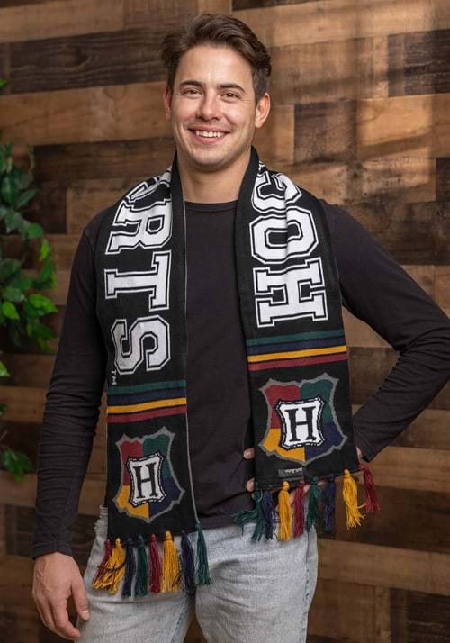 Bufanda reversible de Hogwarts