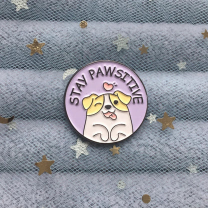 Pin Stay Pawsitive