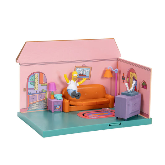 Set Diorama original de la sala de Los Simpson