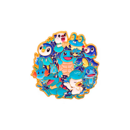 Pin Pokémon — Tipo Agua