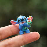 Set de 6 figuras Stitch 3 cm