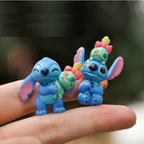 Set de 6 figuras Stitch 3 cm