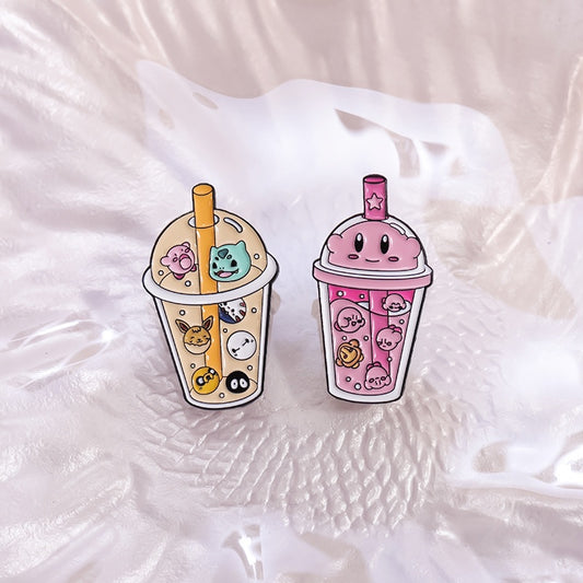 Pin Bubble Tea Kirby