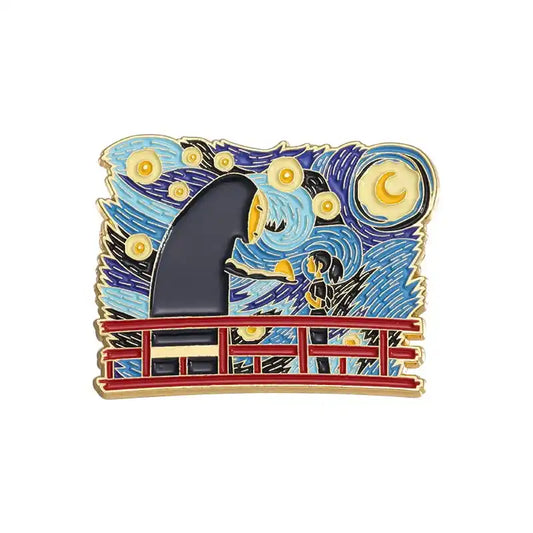 Pin El Viaje de Chihiro x Van Gogh