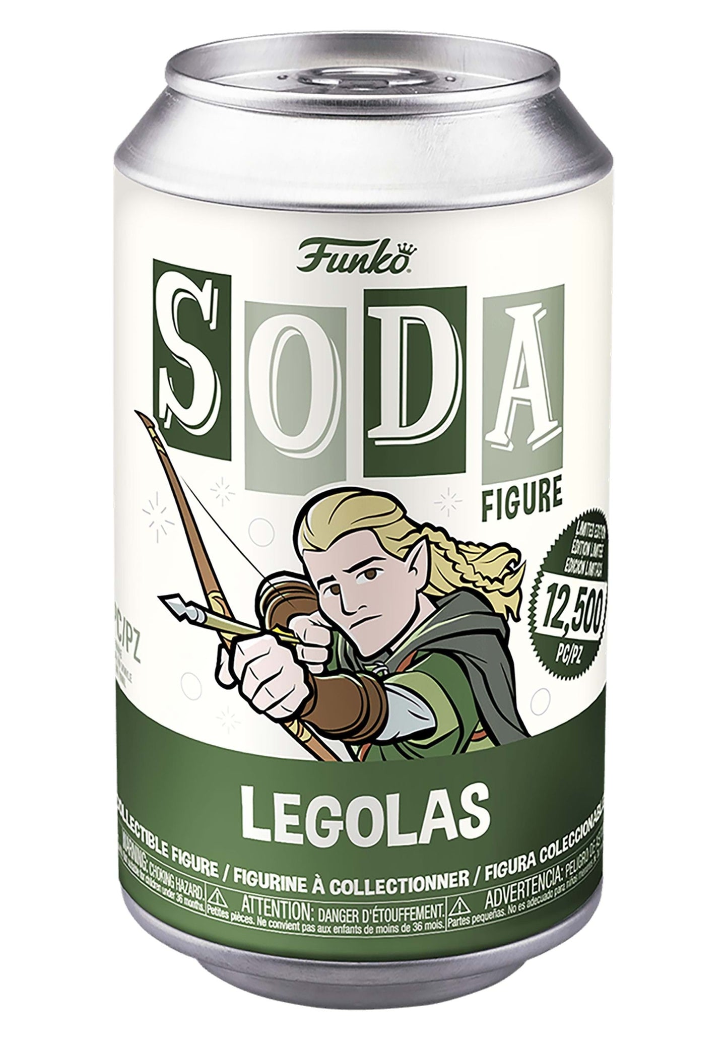 Figura sellada Funko Vinyl Soda: Legolas (Posibilidad de Chase)