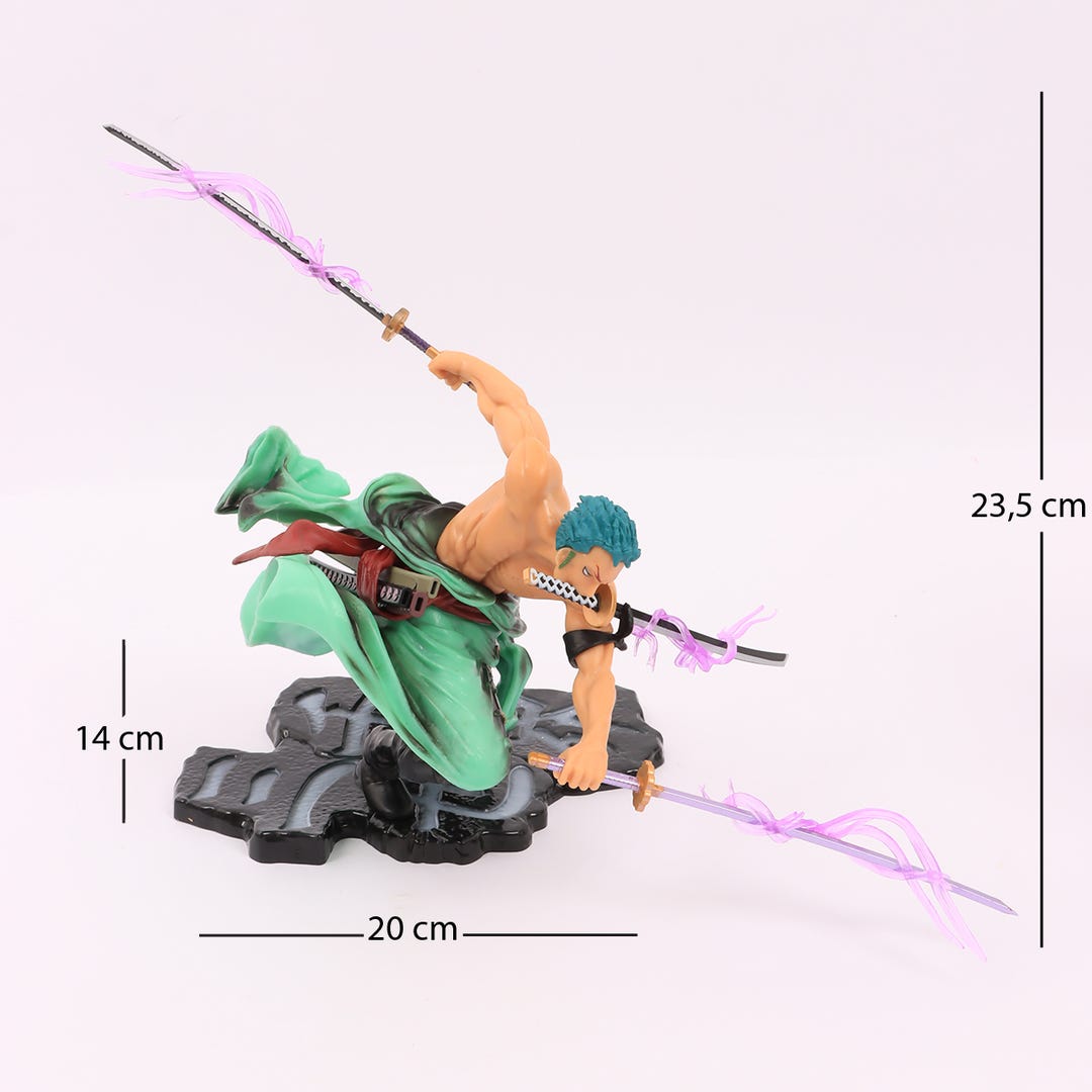 Figura Zoro de One Piece 23 cm