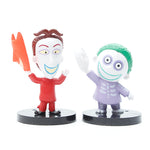 Set de 5 figuras Nightmare Before Christmas 7 cm