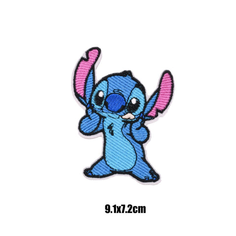 Parche bordado Stitch 9 x 7 cm