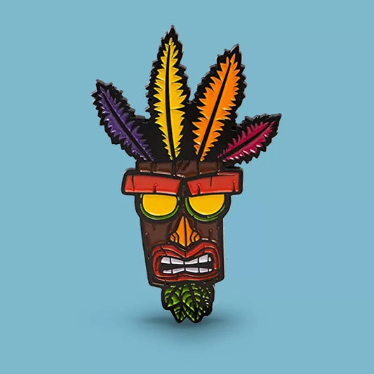 Pin Aku Aku de Crash Bandicoot