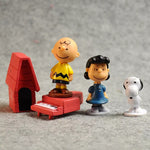 Set de 12 figuras Snoopy