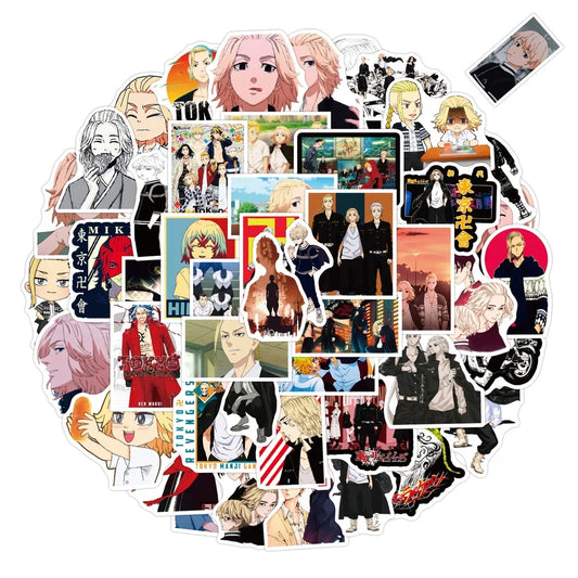 Set de 50 stickers Tokyo Revengers