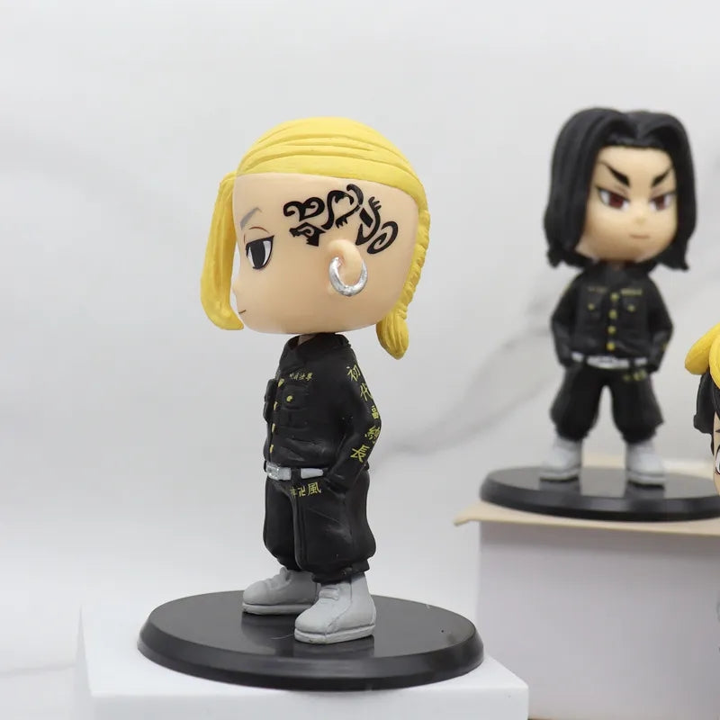 Set de 5 figuras Tokyo Revengers 7 cm