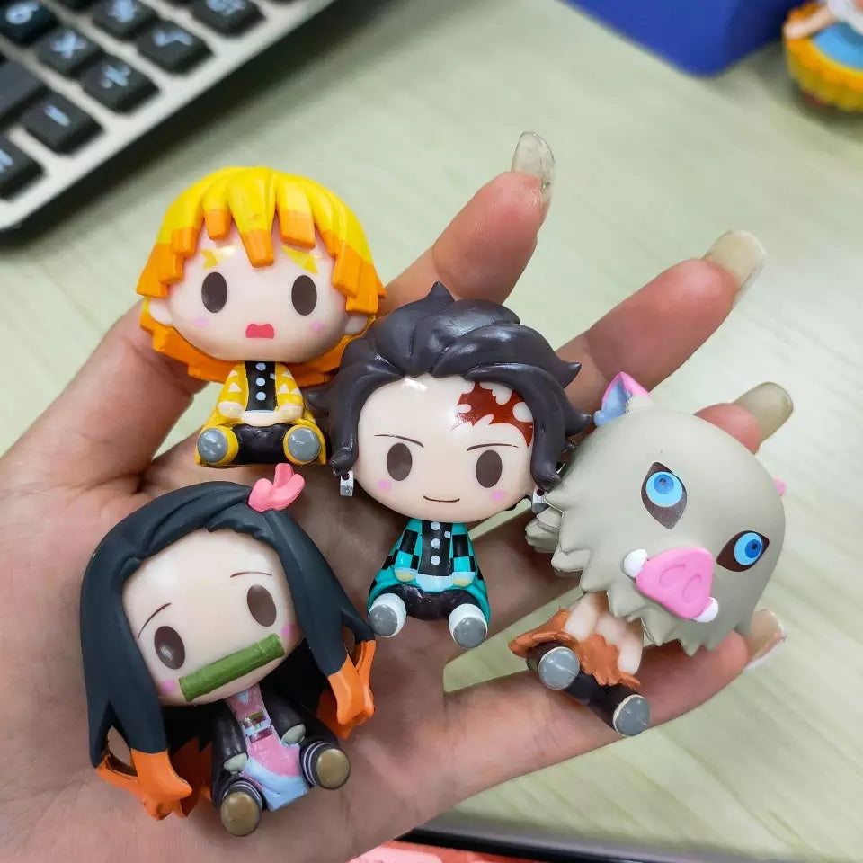 Set de figuras Kimetsu no Yaiba